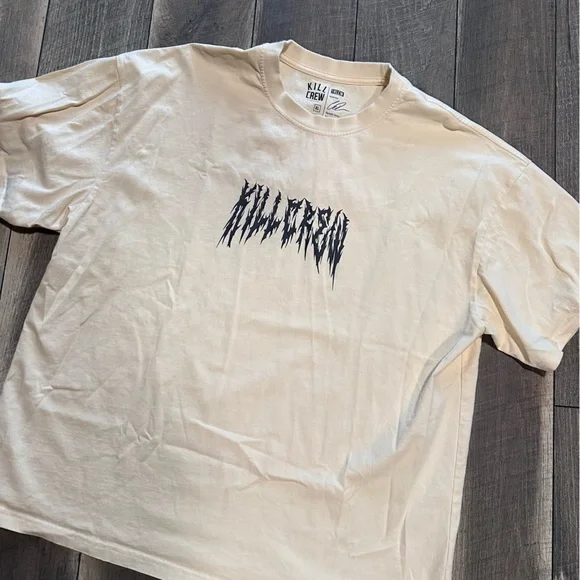 Kill Crew Skelton Back T-Shirt - Picture 2 of 5